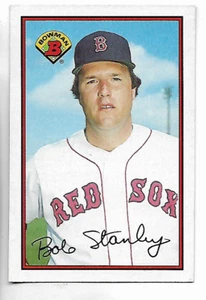 1989 Bowman Bob Stanley Card - Picture 1 of 1