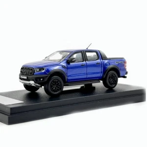 MK 1/64 Escala Ford Ranger Raptor Pickup Azul Diecast Coche Modelo Juguete Regalo - Imagen 1 de 7