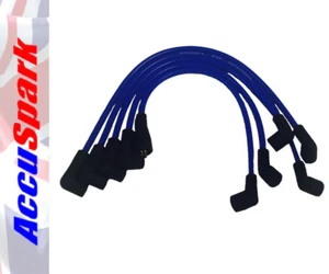 AccuSpark 8mm Blue O/E styled Silicon High Performance HT Leads for Mini's - Picture 1 of 2