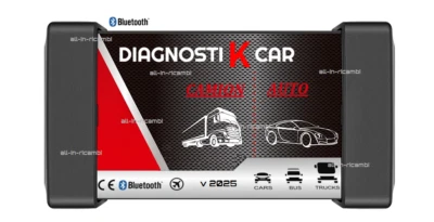 DIAGNOSI AUTO CAMION 2025 MULTIMARCA PROFESSIONALE+BANCA DATI+BLUETOOTH/USB OBD2 - Bild 1 von 4