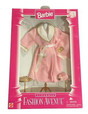 Mattel 14292 Barbie Fashion Avenue Collection Lencería Rosa Camisón Bata Nuevo en Caja Foto 1 de 2
