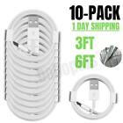 10x Bulk Lot For Apple Iphone 14 13 11 8 7 6 Xs Fast Charger Cable Charging Cord
