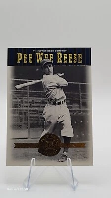 2001 Upper Deck Hall of Famers - Pee Wee Reese #15 - Image 1 of 2