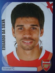 Panini 42 Eduardo da Silva Arsenal FC UEFA CL 2007/08 - Picture 1 of 1
