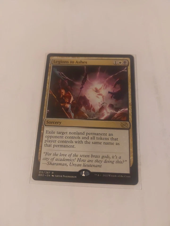 MTG Legions to Ashes (215/287) The Brothers' War Rare - Image 1 of 1