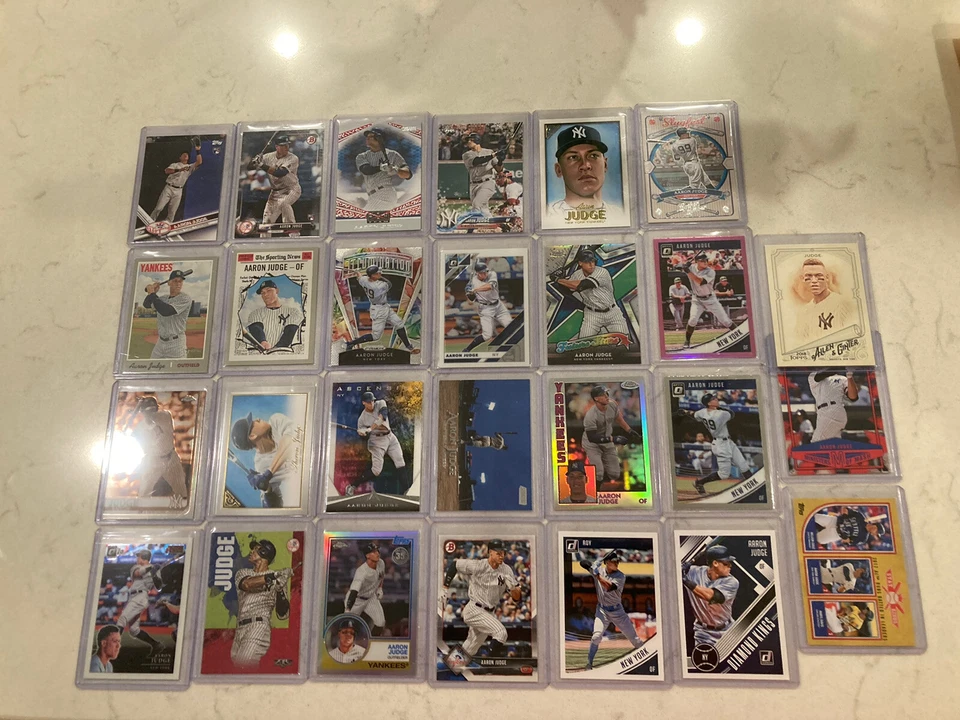 2018 Topps Chrome Future Stars Refractor #FS-1 Aaron Judge 2017 Rc Bowman Lot 27 - Image 1 of 4