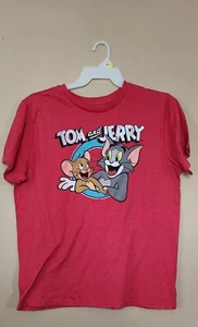 NWOT Tom and Jerry Men's Officially Licensed Distressed Graphic Print T-Shirt 2X - Picture 1 of 8