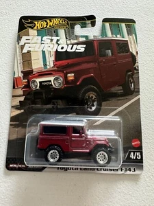 Hotwheels Toyota Land Cruiser FJ43, Fast & Furious Edition. Rot / Gummireifen. - Bild 1 von 3