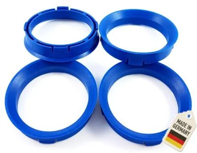 4x Zentrierringe Ø66,6 auf Ø57,1 kompatibel mit Mercedes Benz Audi VW Seat Skoda - Bild 1 von 4