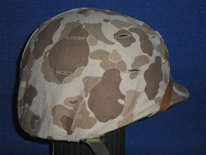 WW2 Helmet - USMC M1 - Korean War Cover (61) - Picture 1 of 13