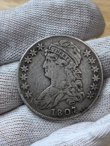 1807 Capped Bust Half Dollar | First Capped Bust 50c (FINEDETAILS) Cover