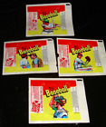 1973 Topps Baseball Wrappers lot of 4 (4 variations)