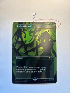 CRIMPED Snakeskin Veil Promo - MTG (Misprint) - Imagen 1 de 3