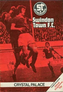 Swindon Town v Crystal Palace - Div 3 - 4/11/1975 - Football Programme - Picture 1 of 1