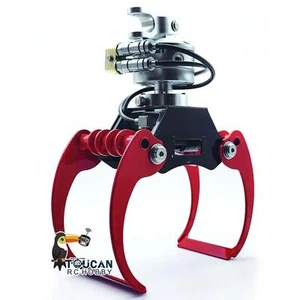 1/14 Metal Hydraulic Claw for RC Crane Tractor Truck Remote Control Dumper Parts - Picture 1 of 5