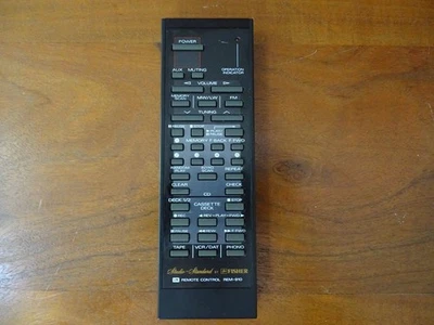 Fisher Fernbedienung Remote Control REM-910 Das Original TESTED - Image 1 of 3