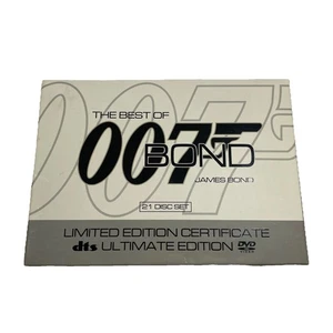 The Best of Bond 007 James Bond Limited Ultimate Edition 22 Disc DVD Box Set R1 - Picture 1 of 14