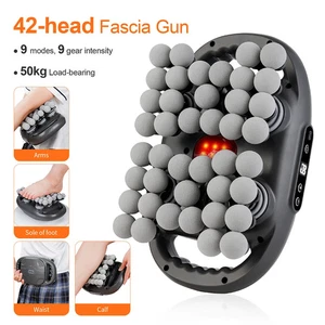 42-Heads Fascia Gun High-Frequency Vibration Body Massage Gun Back and Waist - Picture 1 of 37