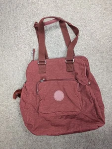 Kipling Burgundy Backpack 39cm Long (T11) - Bild 1 von 11