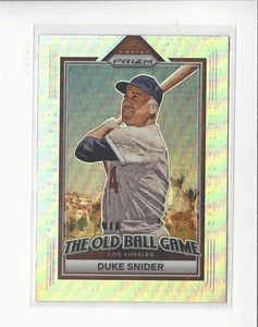 2023 Panini Prizm The Old Ball Game Prizm Silver #7 Duke Snider Dodgers - Bild 1 von 2