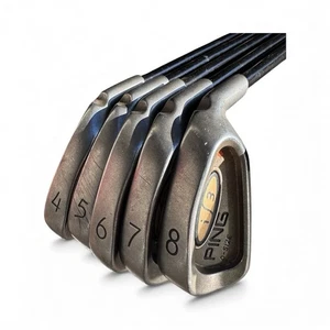 Women’s Ping I3 4-8 Iron Orange Dot, Aldila Lady’s Flex Graphite Shafts - Picture 1 of 7