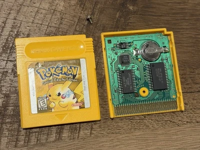 Auténtico Pokémon Versión Amarilla Edición Especial Pikachu (Nintendo Game Boy) Foto 1 de 3