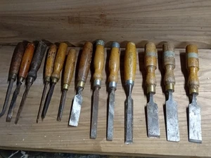 Joblot, vintage Marples chisels - Picture 1 of 6