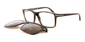TOM FORD FT 5682-B N 052 MONTATURA CON CLIP ON - Picture 1 of 4