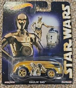 C-3PO Hot Wheels 2015 Star Wars Haulin' Gas Real Riders nuevo en caja juguete película - Imagen 1 de 9