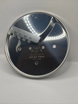 Cuisinart Food Processor DLC-836 6X6 mm Slicing French Fry Cut Disc Blade OEM - Image 1 of 4