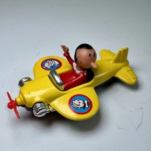 Vintage 1980 Corgi Juniors OLIVE OYL in an Airplane 1:64 Diecast Vehicle Popeye - Bild 1 von 7