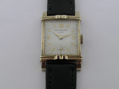Reloj Wittnauer Vintage Estuche Elegante y Dial Años 50 17j Cal 73 Revista Funcionando Foto 1 de 4