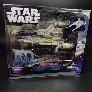 Star Wars Micro Galaxy Squadron U-Wing & 3 Mini Figures - New - Picture 1 of 4
