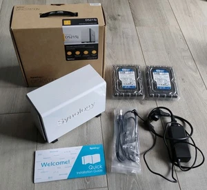 Synology DS215j DiskStation NAS 2 baies - Stockage réseau - 1 To (2x500Go) - Afbeelding 1 van 9