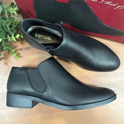 Botines negros Kensie Sammy para mujer talla 7,5 Foto 1 de 4