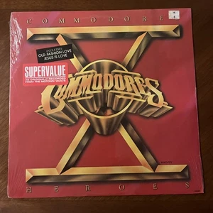 Commodores Heroes LP Sealed NEW 1980 Motown M8-939M1 Original Soul Funk Jazz - Foto 1 di 5