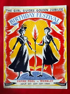 The Girl Guides Golden Jubilee Festival July 1960 Programme 787d - Imagen 1 de 6