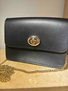 Coach Bowery Crossbody Bag - Leather, Black - Picture 1 of 8
