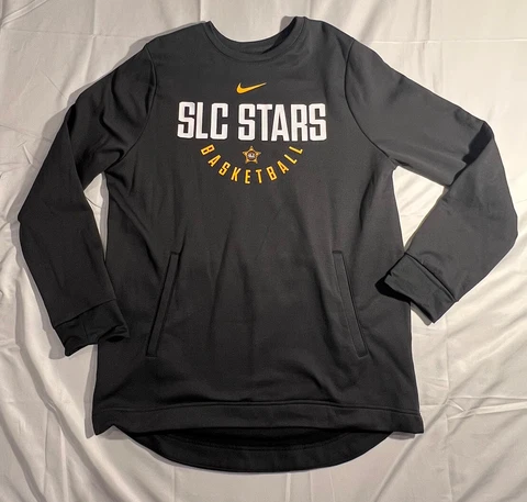 Nike Salt Lake City SLC Stars G-League Sweater Team Issue Gray Men's Large NICE Cover