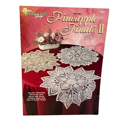 Josie Rabier The Needlecraft Shop Crochet Pineapple Finale` 2 Leaflet 981041 - Image 1 of 4