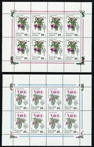 Russia 1993 Sheetlet Flora Plants D'Apartment Unified 6019/20