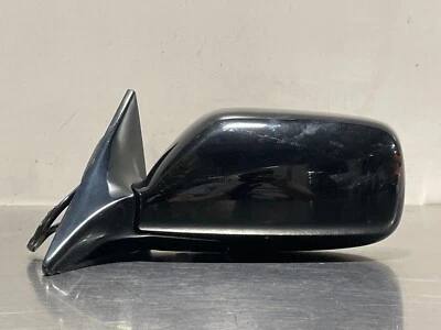 2001 英菲尼迪 Q45 原始设备制造商左手驾驶员侧电源门镜黑色 1999 2000 — 第 1/4 张图片