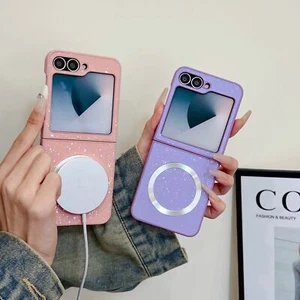 For Samsung Galaxy Z Flip 6/5/4 Liquid Skin-Feel Wireless Charger Phone Case NEW - Picture 1 of 17