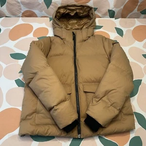 Alpine Design Dream Puff Down Jacket Women's Large Coyote Brown Insulated Coat - Picture 1 of 15