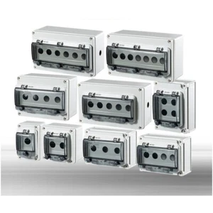 22mm Outdoor waterproof control box, plastic electric control emergency buttons - Picture 1 of 18