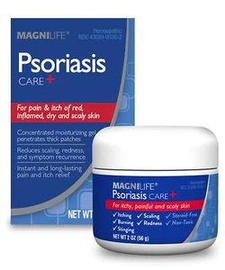 MagniLife Psoriasis Care Gel Natural Relief for Itchy Scaly Skin 4 oz - Picture 1 of 5