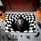 Halloween Clown Fumatte Gruseliger Teppich Willkommen Fumatte Heimdekoration