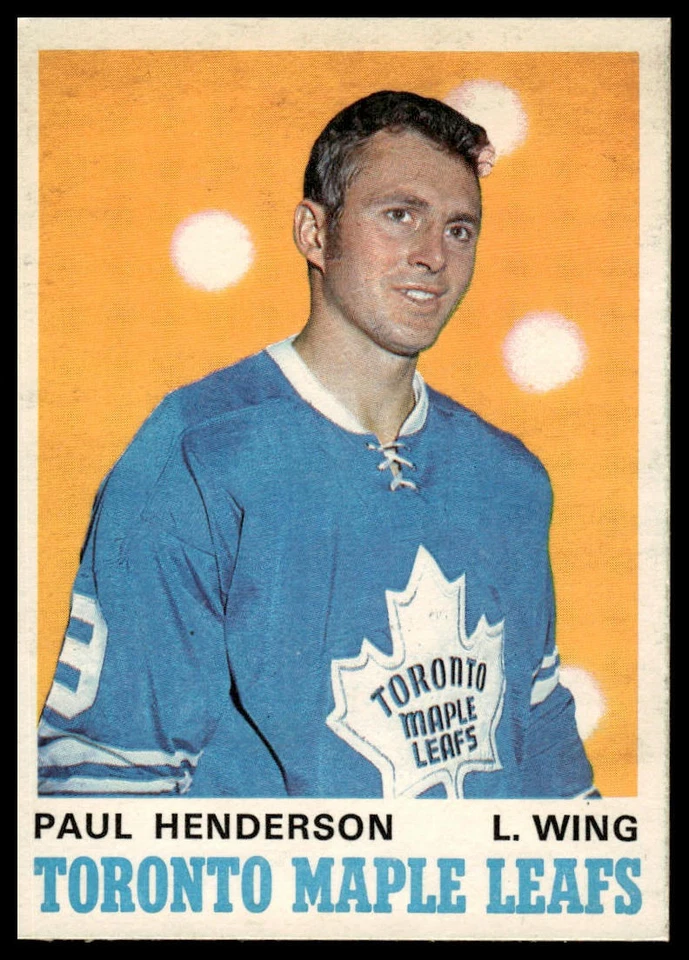 1970-71 O-Pee-Chee #217 Paul Henderson - Image 1 of 2