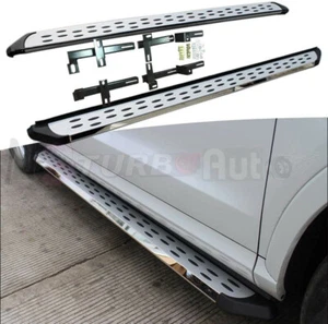 2Pcs Aluminum Door Side Step Running Board Nerf Bar Fits for Acura MDX 2014-2021 - Picture 1 of 9