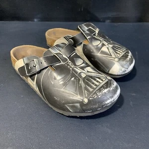 Birkenstock Star Wars Darth Vader Birko-Flor Clogs Birks Sandal Shoe 32/205/C1 - Picture 1 of 10